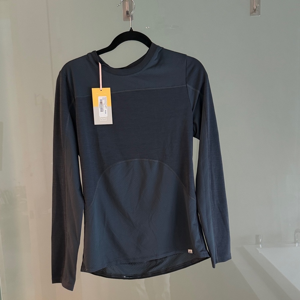 Women's Long Sleeve Top - Dark Gray